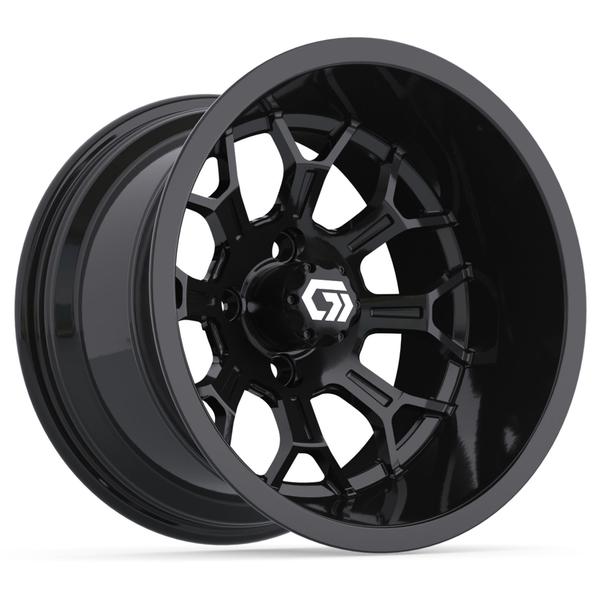 GTW 14" Assault Gloss Black Ultra-Wide Wheel