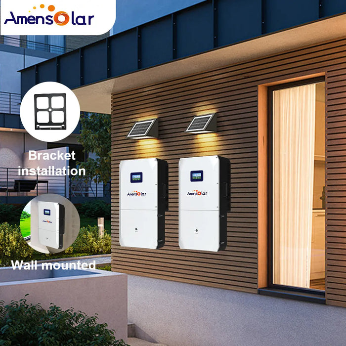 AmenSolar 16KW Split Phase Hybrid Solar Inverter (N3H-X16US)