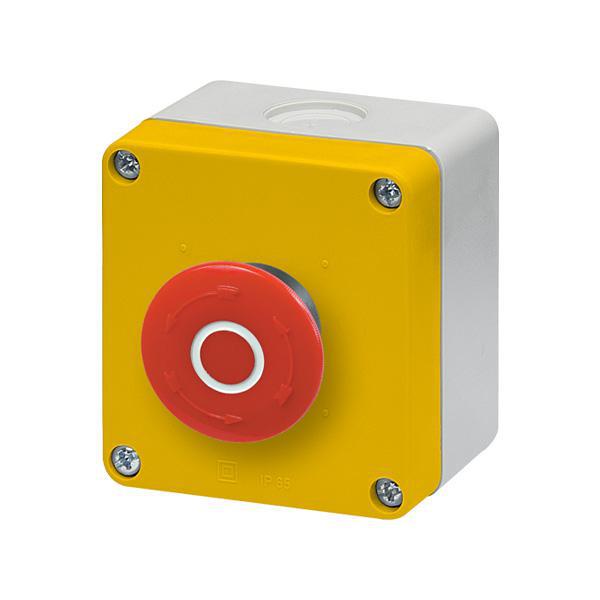 Emergency Stop Button | Twist to release | 500VAC | 1NO + 1NC