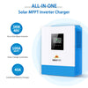 Sungold Power Off-Grid Solar Kit 5000w 48vdc 120v Lifepo4 10.24kwh Lithium Battery 6 X 415 Watts Solar Panels Sgr-5ke