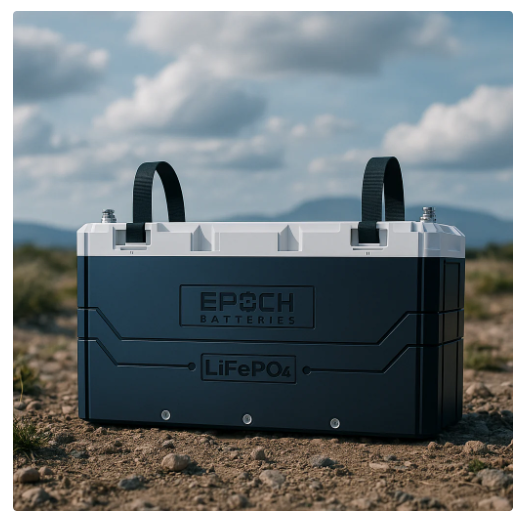 Epoch Batteries 48V 100Ah V2 Elite Series - Heated & Bluetooth & Victron Comms LiFePO4 Batttery