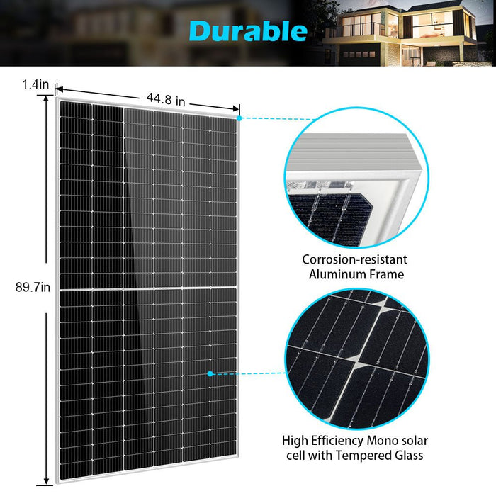 Sungold Power 450/ 550 Watt Monocrystalline PERC Solar Panel UL 61730 CEC Listed