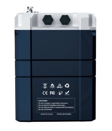 Epoch Batteries 24V 230Ah V2 Elite Series - Heated & Bluetooth & Victron Comms LiFePO4 Battery