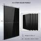 Sungold Power Off-Grid Solar Kit 6500w 48vdc 120vac 5.12kwh Powerwall Lithium Battery 4 X 370 Watts Solar Panels Sgm-655m