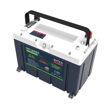 Epoch Batteries 24V 60Ah Pro Series - Heated, Bluetooth & Victron Comms LiFePO4 Battery