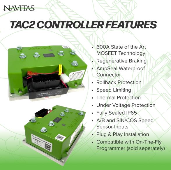 Navitas DC to AC Conversion Kit with On-the-Fly Programmer 600A 5KW - Club Car (1268 Non-ITS)