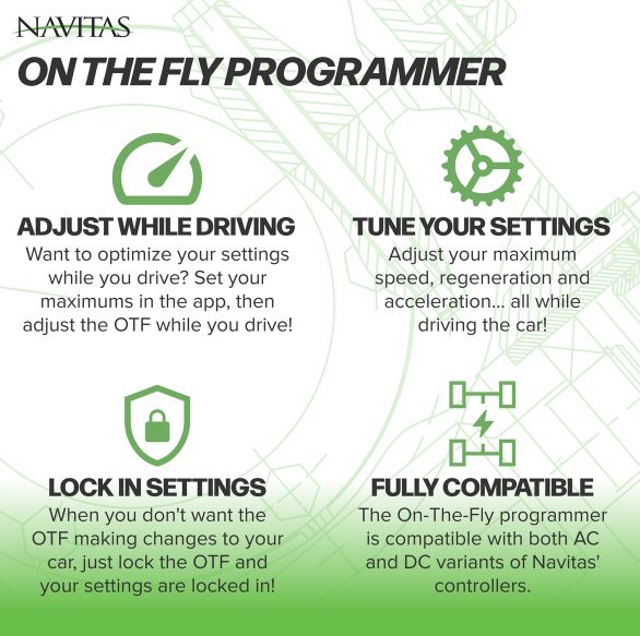 Navitas DC to AC Conversion Kit with On-the-Fly Programmer 600A 5KW - Club Car (1268 Non-ITS)