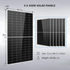 Sungold Power Off-Grid Solar Kit 5000w 48v 120v Output 10.24kwh Lithium Battery 2700 Watt Solar Panel Sgk-5pro