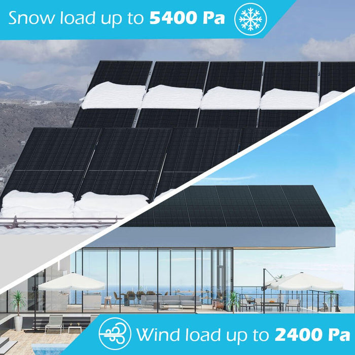 Sungold Power 370W/ 415W/ 500W Mono Black PERC Solar Panel UL 61730 CEC Listed
