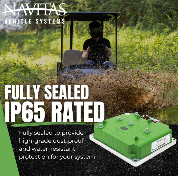 Navitas DC to AC Conversion Kit 600A 5KW - EZGO Shuttle, S6, L6, S4 H.O. 48V Models