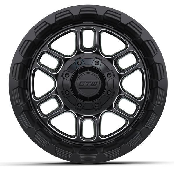 GTW 14" Titan Black & Machined Wheel