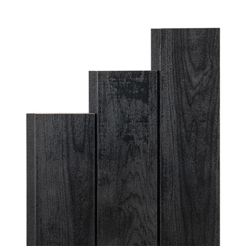 Prosaunas Aspen Midnight Black 1x4 (15mm x 90mm) T&G STS4 Sauna Wood