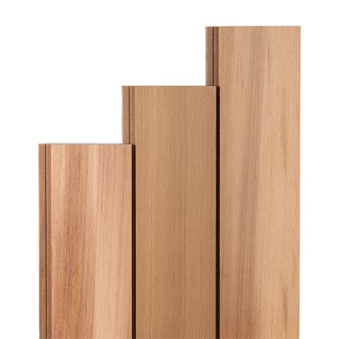 Prosaunas Cedar 1x4 VG T&G NG Sauna Wood, Vertical Grain, Clear Grade A+, Tongue & Groove, Nickel-Gap, Wall Material