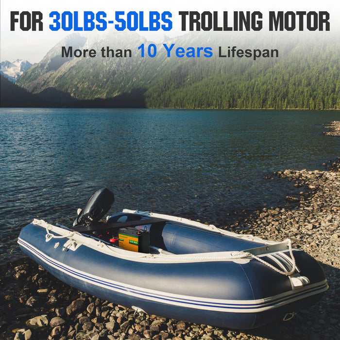 Eco-Worthy 12V 50Ah LiFePO4 Lithium Battery