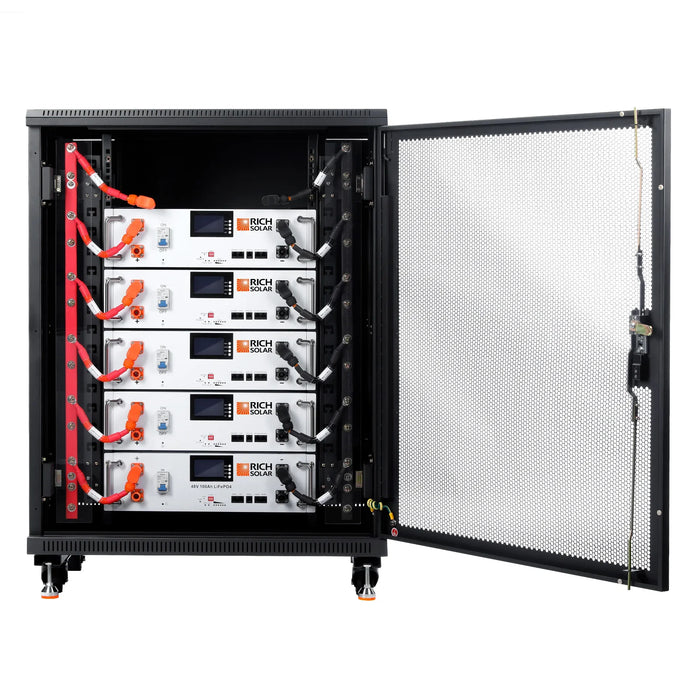 RICH SOLAR Alpha 5 | 48V 100Ah LiFePO4 Battery | Premium 48V Server Rack Lithium Battery