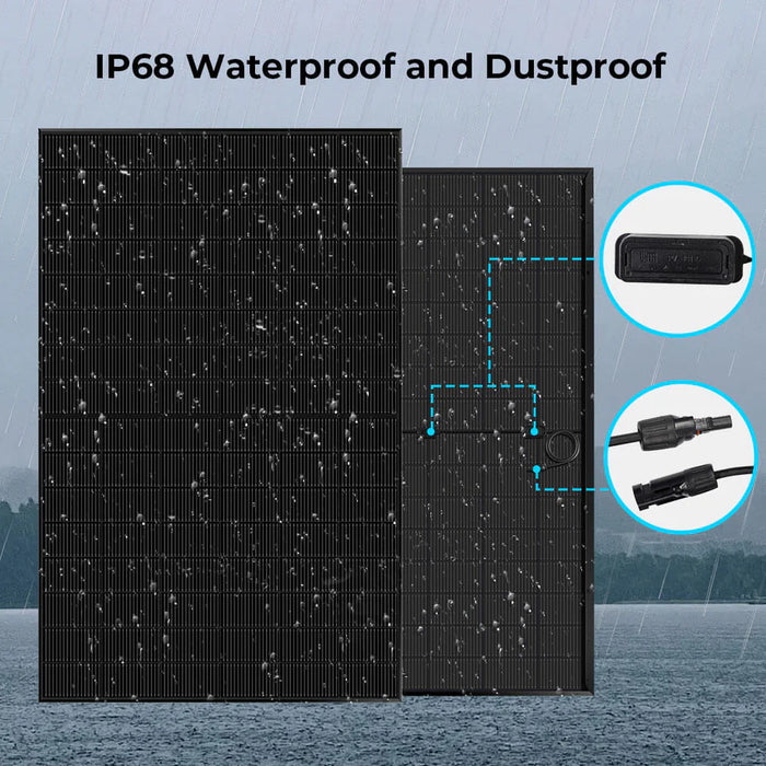 SunGold Power 450 Watt Bifacial N-Type Monocrystalline Solar Panel (32 PANELS) UL61730 (SGN-450-BDG5)