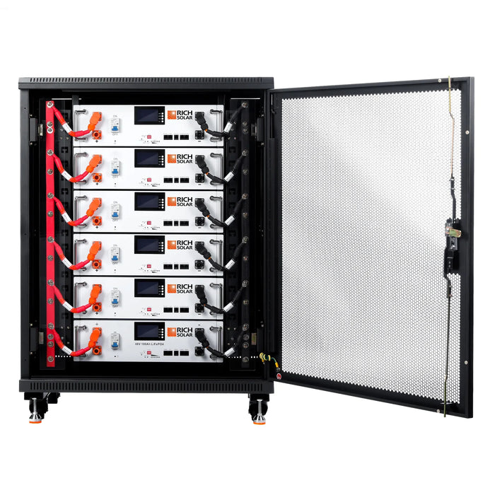 RICH SOLAR Alpha 5 | 48V 100Ah LiFePO4 Battery | Premium 48V Server Rack Lithium Battery