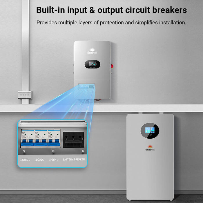 Sungold Power 12KW All in One Off Grid Solar Inverter (FR12K-B)