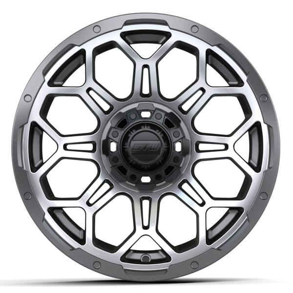 GTW 14" Bravo Wheel (Matte-Grey-Machined)
