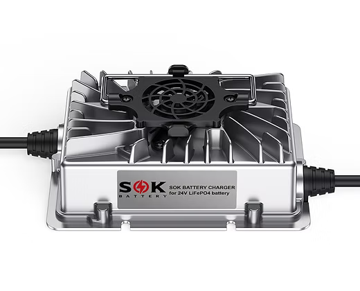 SOK Battery Charger for 24V LiFePO4 Battery (SK24V10A)