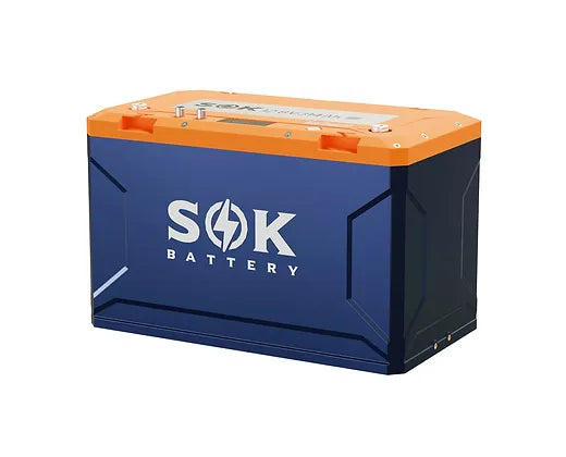 SOK Battery 12V 314Ah LiFePO4 Battery with Built-in Heater & Bluetooth, Victron CAN Comms (SK12V314PH)