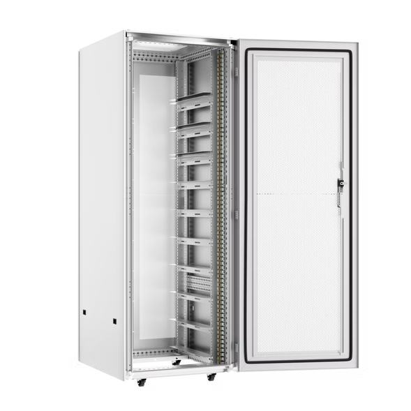 SOK Batteries Cabinet for 48V 100Ah Lithium Batteries, Wheels & Busbar Included