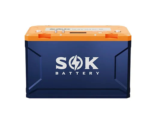 SOK Battery 12V 314Ah LiFePO4 Battery with Built-in Heater & Bluetooth, Victron CAN Comms (SK12V314PH)