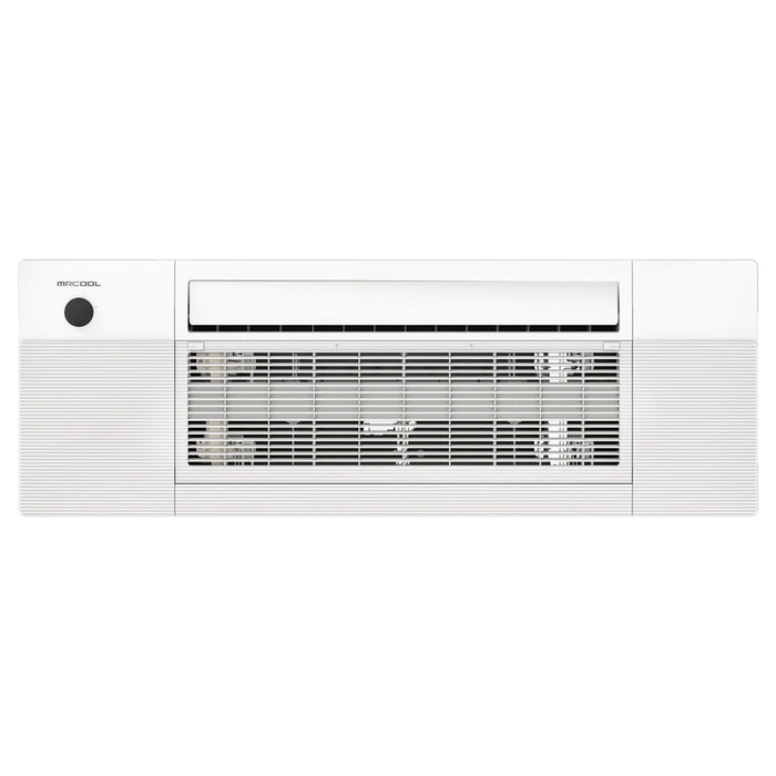 MRCOOL DIY Mini Split - 30,000 BTU 2 Zone Ceiling Cassette Ductless Air Conditioner and Heat Pump with 16 ft.|25 ft. Install Kit