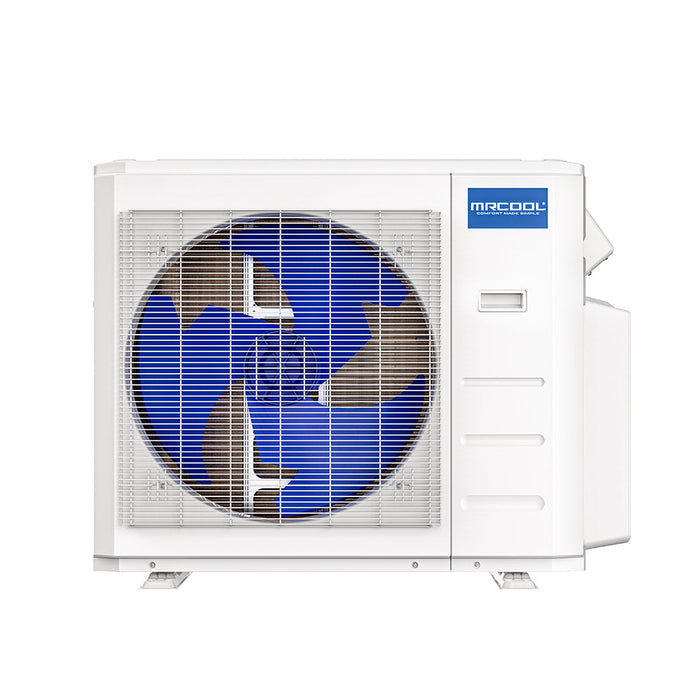 MRCOOL DIY Mini Split Package - 27,000 BTU 3 Zone Ceiling Cassette Ductless Air Conditioner and Heat Pump with 16 ft.|25 ft. Install Kit