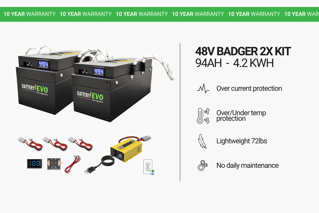 Battery Evo 48V Badger - 47Ah 2.1kWh