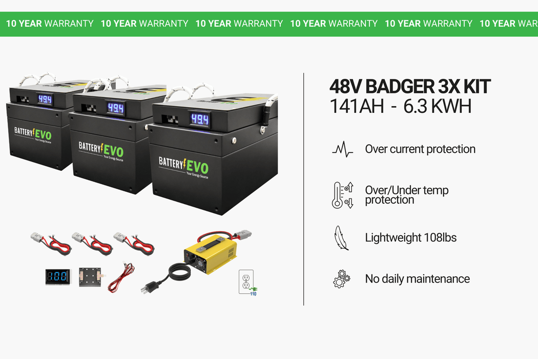 Battery Evo 48V Badger - 47Ah 2.1kWh