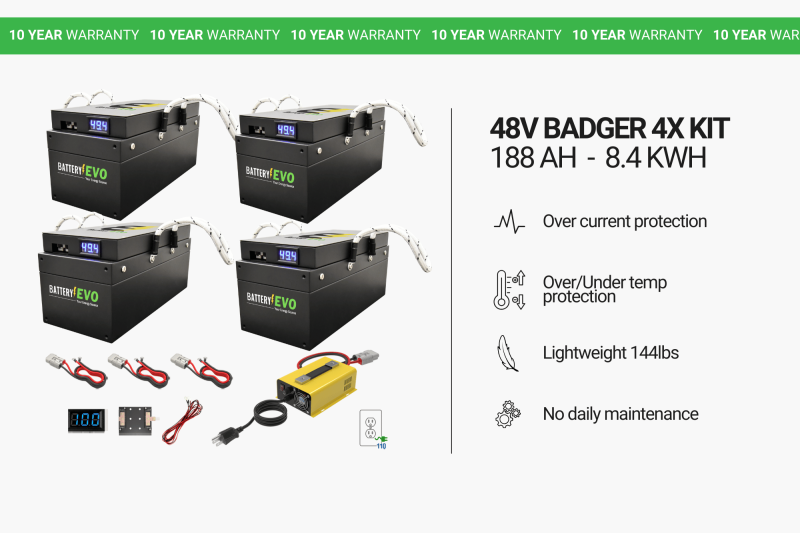 Battery Evo 48V Badger - 47Ah 2.1kWh
