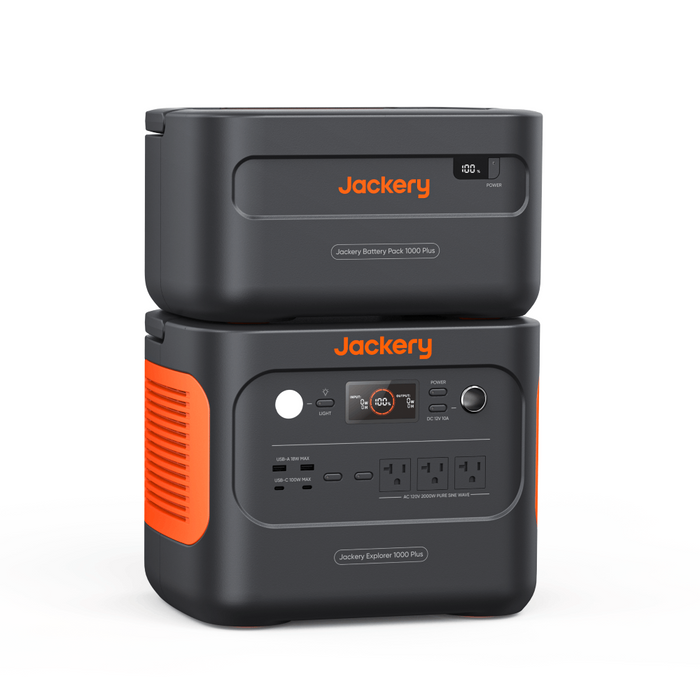 Jackery Explorer Plus Kit - Jackery Explorer 1000Plus+Battery  Pack 1000Plus