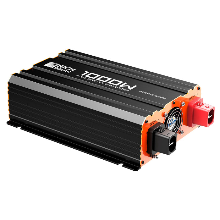 Rich Solar Nova Pure 1K - 1000W (1kW) 12V Industrial Pure Sine Wave Inverter