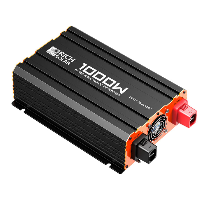 Rich Solar Nova Pure 1K - 1000W (1kW) 12V Industrial Pure Sine Wave Inverter