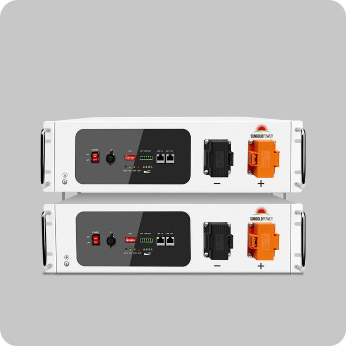 Sungold Power SGH48100T Server Rack 48V 100AH Lithium Battery Self-Heating