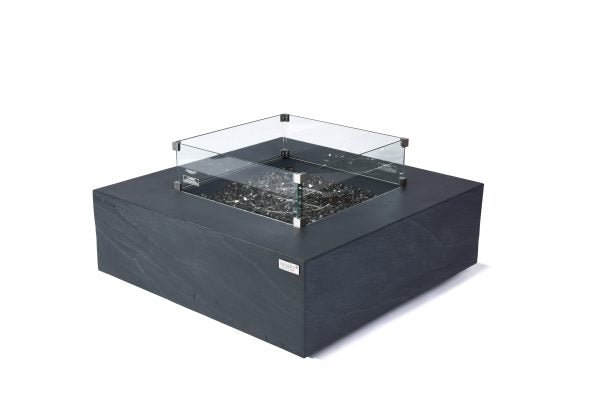 Elementi Plus | Roraima Fire Table - Slate Black