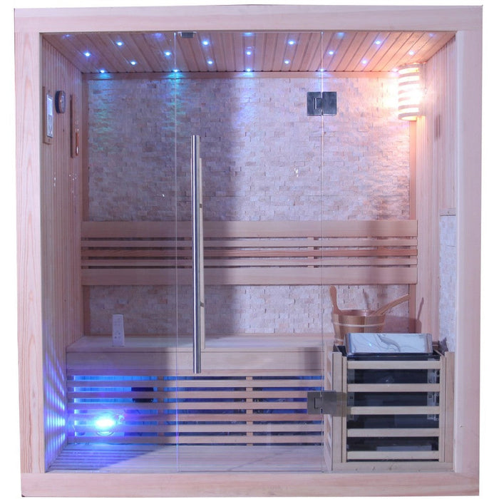 Sunray Weston Sauna  - 3 Person Luxury Traditional Sauna - (2024)