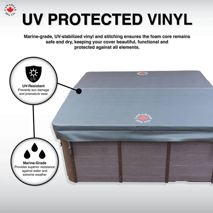 Canadian Spa OEM Spa Cover - Toronto/Edmonton - Brown