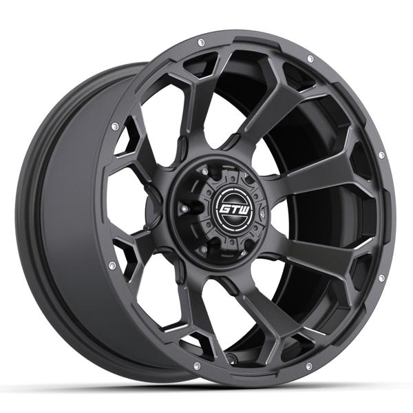 GTW 14x7 Raven Off-Road Matte Grey Wheel