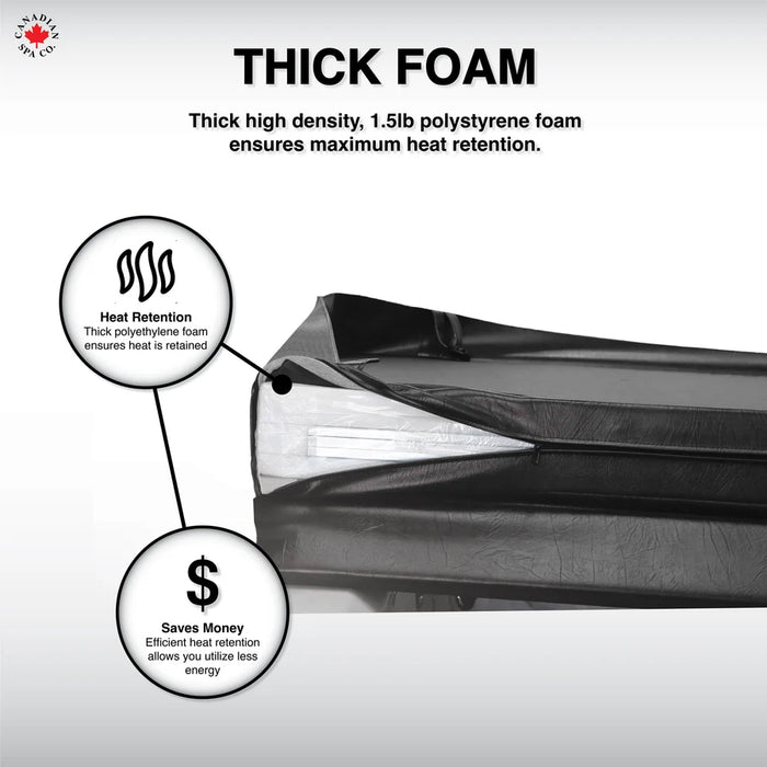 Canadian Spa OEM Spa Cover - Toronto/Edmonton - Brown