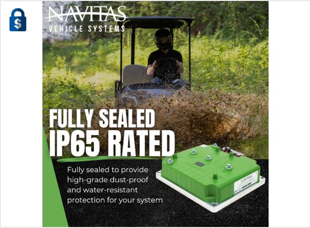 Navitas DC to AC Conversion Kit with On-the-Fly Programmer 600A 4KW - Yamaha G22/G29/Drive2