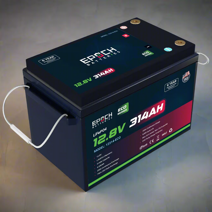 Epoch Batteries 12V 314Ah Eco Series LiFePO4 Battery