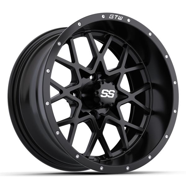 GTW 14" Vortex Matte Black Wheel