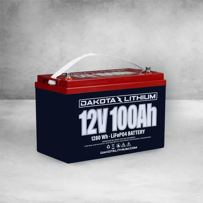Dakota Lithium 100Ah 12v Deep Cycle Lifepo4 Battery