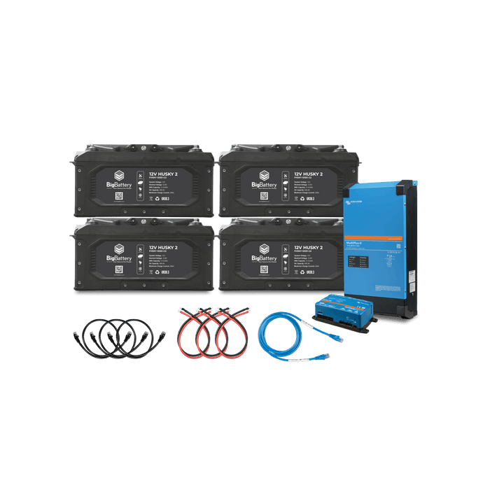 Big Battery 12V 4X HUSKY 2 KIT – Victron