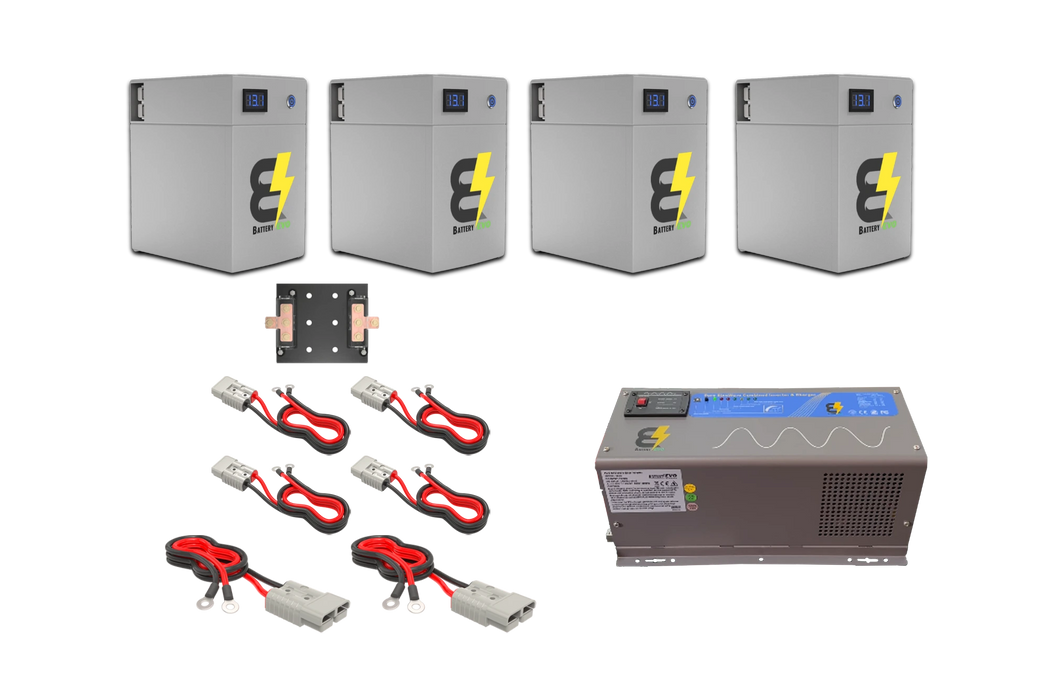 Battery Evo 12V Owl 105 (4D Battery) - 105Ah 1.35kWH with Inverter Option