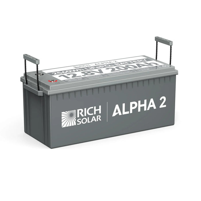 RICH SOLAR Alpha 2 | 12V 200Ah LiFePO4 Battery