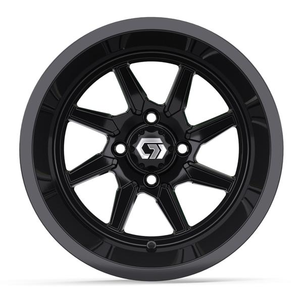 GTW 14" Reaper Gloss Black Ultra-Wide Wheel