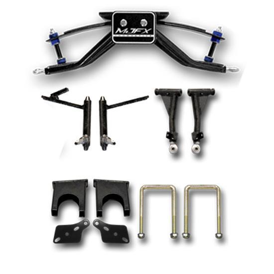 MJFX Club Car DS 6" A-Arm Lift Kit with Steel Dust Covers - 1982-2004.5